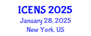 International Conference on Engineering and Natural Sciences (ICENS) January 28, 2025 - New York, United States