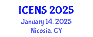 International Conference on Engineering and Natural Sciences (ICENS) January 14, 2025 - Nicosia, Cyprus