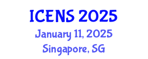 International Conference on Engineering and Natural Sciences (ICENS) January 11, 2025 - Singapore, Singapore
