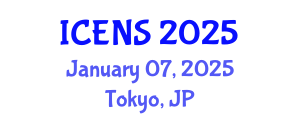International Conference on Engineering and Natural Sciences (ICENS) January 07, 2025 - Tokyo, Japan