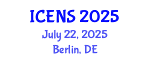 International Conference on Engineering and Natural Sciences (ICENS) July 22, 2025 - Berlin, Germany