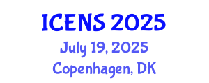 International Conference on Engineering and Natural Sciences (ICENS) July 19, 2025 - Copenhagen, Denmark