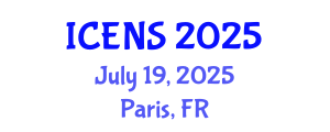 International Conference on Engineering and Natural Sciences (ICENS) July 19, 2025 - Paris, France