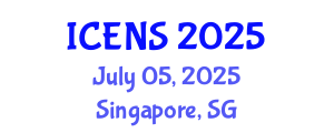 International Conference on Engineering and Natural Sciences (ICENS) July 05, 2025 - Singapore, Singapore