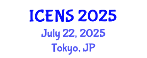 International Conference on Engineering and Natural Sciences (ICENS) July 22, 2025 - Tokyo, Japan
