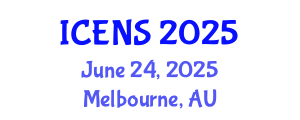 International Conference on Engineering and Natural Sciences (ICENS) June 24, 2025 - Melbourne, Australia