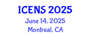 International Conference on Engineering and Natural Sciences (ICENS) June 14, 2025 - Montreal, Canada