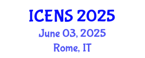 International Conference on Engineering and Natural Sciences (ICENS) June 03, 2025 - Rome, Italy