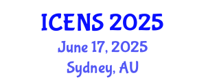 International Conference on Engineering and Natural Sciences (ICENS) June 17, 2025 - Sydney, Australia