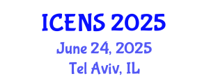 International Conference on Engineering and Natural Sciences (ICENS) June 24, 2025 - Tel Aviv, Israel