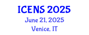 International Conference on Engineering and Natural Sciences (ICENS) June 21, 2025 - Venice, Italy