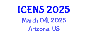 International Conference on Engineering and Natural Sciences (ICENS) March 04, 2025 - Arizona, United States