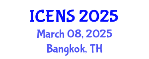 International Conference on Engineering and Natural Sciences (ICENS) March 08, 2025 - Bangkok, Thailand