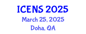 International Conference on Engineering and Natural Sciences (ICENS) March 25, 2025 - Doha, Qatar