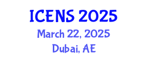 International Conference on Engineering and Natural Sciences (ICENS) March 22, 2025 - Dubai, United Arab Emirates