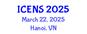 International Conference on Engineering and Natural Sciences (ICENS) March 22, 2025 - Hanoi, Vietnam
