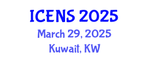 International Conference on Engineering and Natural Sciences (ICENS) March 29, 2025 - Kuwait, Kuwait