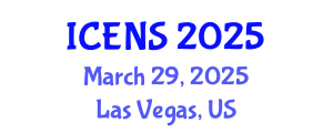 International Conference on Engineering and Natural Sciences (ICENS) March 29, 2025 - Las Vegas, United States