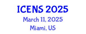 International Conference on Engineering and Natural Sciences (ICENS) March 11, 2025 - Miami, United States