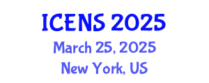 International Conference on Engineering and Natural Sciences (ICENS) March 25, 2025 - New York, United States