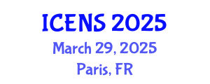 International Conference on Engineering and Natural Sciences (ICENS) March 29, 2025 - Paris, France
