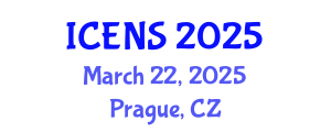 International Conference on Engineering and Natural Sciences (ICENS) March 22, 2025 - Prague, Czechia