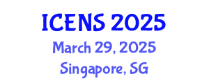 International Conference on Engineering and Natural Sciences (ICENS) March 29, 2025 - Singapore, Singapore