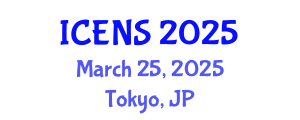 International Conference on Engineering and Natural Sciences (ICENS) March 25, 2025 - Tokyo, Japan