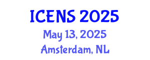 International Conference on Engineering and Natural Sciences (ICENS) May 13, 2025 - Amsterdam, Netherlands