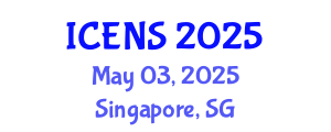 International Conference on Engineering and Natural Sciences (ICENS) May 03, 2025 - Singapore, Singapore