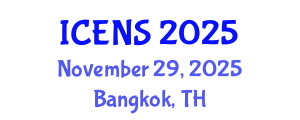International Conference on Engineering and Natural Sciences (ICENS) November 29, 2025 - Bangkok, Thailand