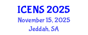 International Conference on Engineering and Natural Sciences (ICENS) November 15, 2025 - Jeddah, Saudi Arabia