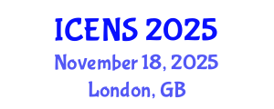 International Conference on Engineering and Natural Sciences (ICENS) November 18, 2025 - London, United Kingdom