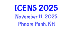 International Conference on Engineering and Natural Sciences (ICENS) November 11, 2025 - Phnom Penh, Cambodia