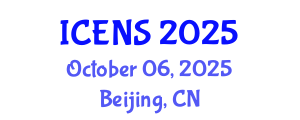 International Conference on Engineering and Natural Sciences (ICENS) October 06, 2025 - Beijing, China
