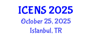 International Conference on Engineering and Natural Sciences (ICENS) October 25, 2025 - Istanbul, Turkey