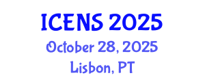 International Conference on Engineering and Natural Sciences (ICENS) October 28, 2025 - Lisbon, Portugal