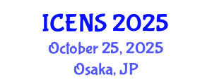 International Conference on Engineering and Natural Sciences (ICENS) October 25, 2025 - Osaka, Japan