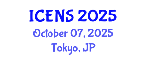 International Conference on Engineering and Natural Sciences (ICENS) October 07, 2025 - Tokyo, Japan