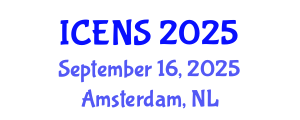 International Conference on Engineering and Natural Sciences (ICENS) September 16, 2025 - Amsterdam, Netherlands