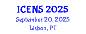 International Conference on Engineering and Natural Sciences (ICENS) September 20, 2025 - Lisbon, Portugal