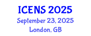 International Conference on Engineering and Natural Sciences (ICENS) September 23, 2025 - London, United Kingdom