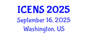 International Conference on Engineering and Natural Sciences (ICENS) September 16, 2025 - Washington, United States