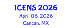 International Conference on Engineering and Natural Sciences (ICENS) April 06, 2026 - Cancún, Mexico International Conference on Engineering and Natural Sciences (ICENS) April 06, 2026 - Cancún, Mexico