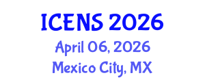 International Conference on Engineering and Natural Sciences (ICENS) April 06, 2026 - Mexico City, Mexico International Conference on Engineering and Natural Sciences (ICENS) April 06, 2026 - Mexico City, Mexico