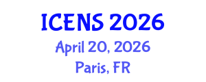 International Conference on Engineering and Natural Sciences (ICENS) April 20, 2026 - Paris, France International Conference on Engineering and Natural Sciences (ICENS) April 20, 2026 - Paris, France