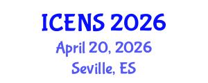 International Conference on Engineering and Natural Sciences (ICENS) April 20, 2026 - Seville, Spain International Conference on Engineering and Natural Sciences (ICENS) April 20, 2026 - Seville, Spain