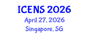 International Conference on Engineering and Natural Sciences (ICENS) April 27, 2026 - Singapore, Singapore International Conference on Engineering and Natural Sciences (ICENS) April 27, 2026 - Singapore, Singapore