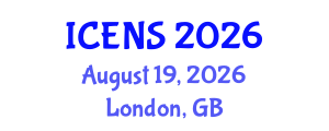 International Conference on Engineering and Natural Sciences (ICENS) August 19, 2026 - London, United Kingdom