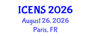 International Conference on Engineering and Natural Sciences (ICENS) August 26, 2026 - Paris, France